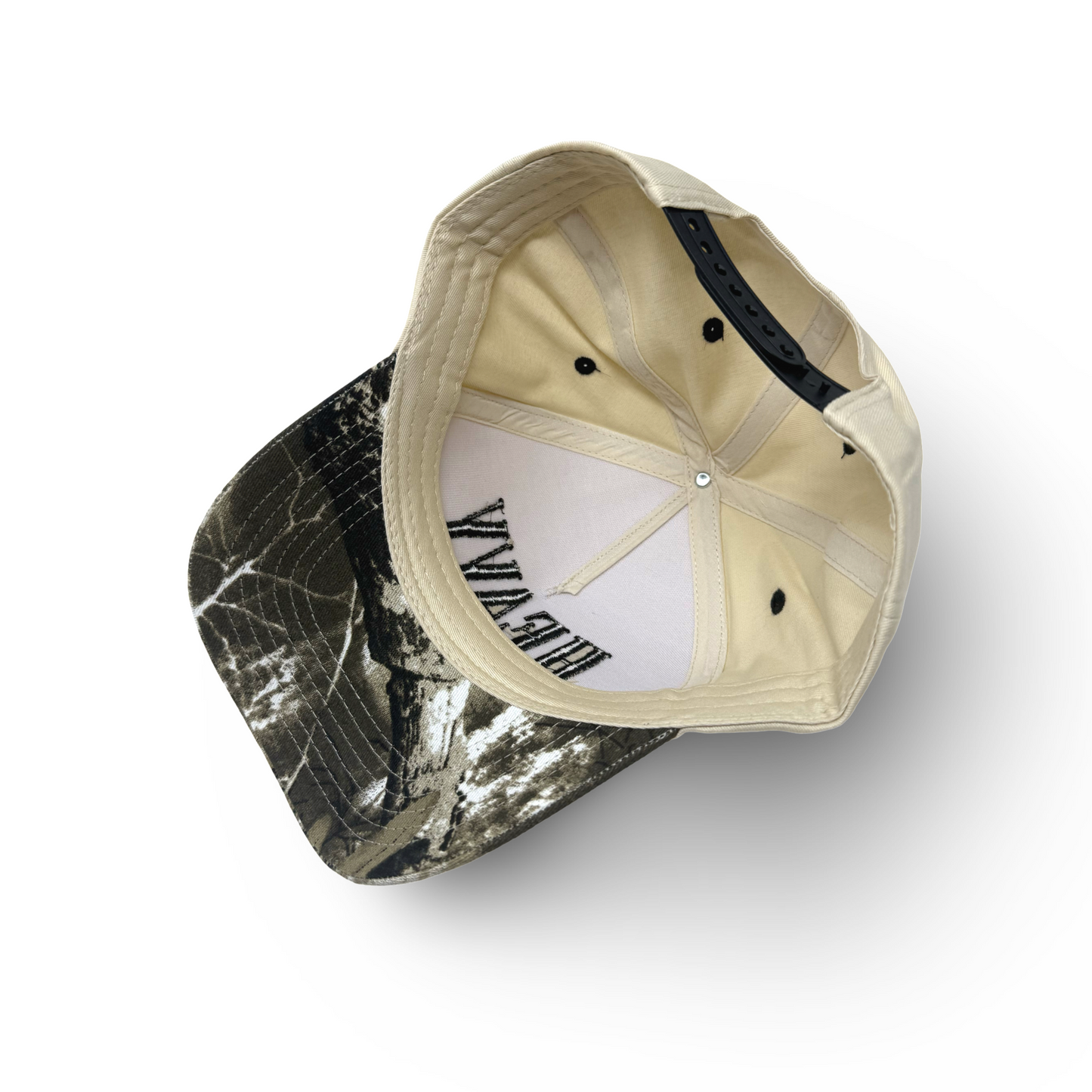 Cream & Camo Logo Hat