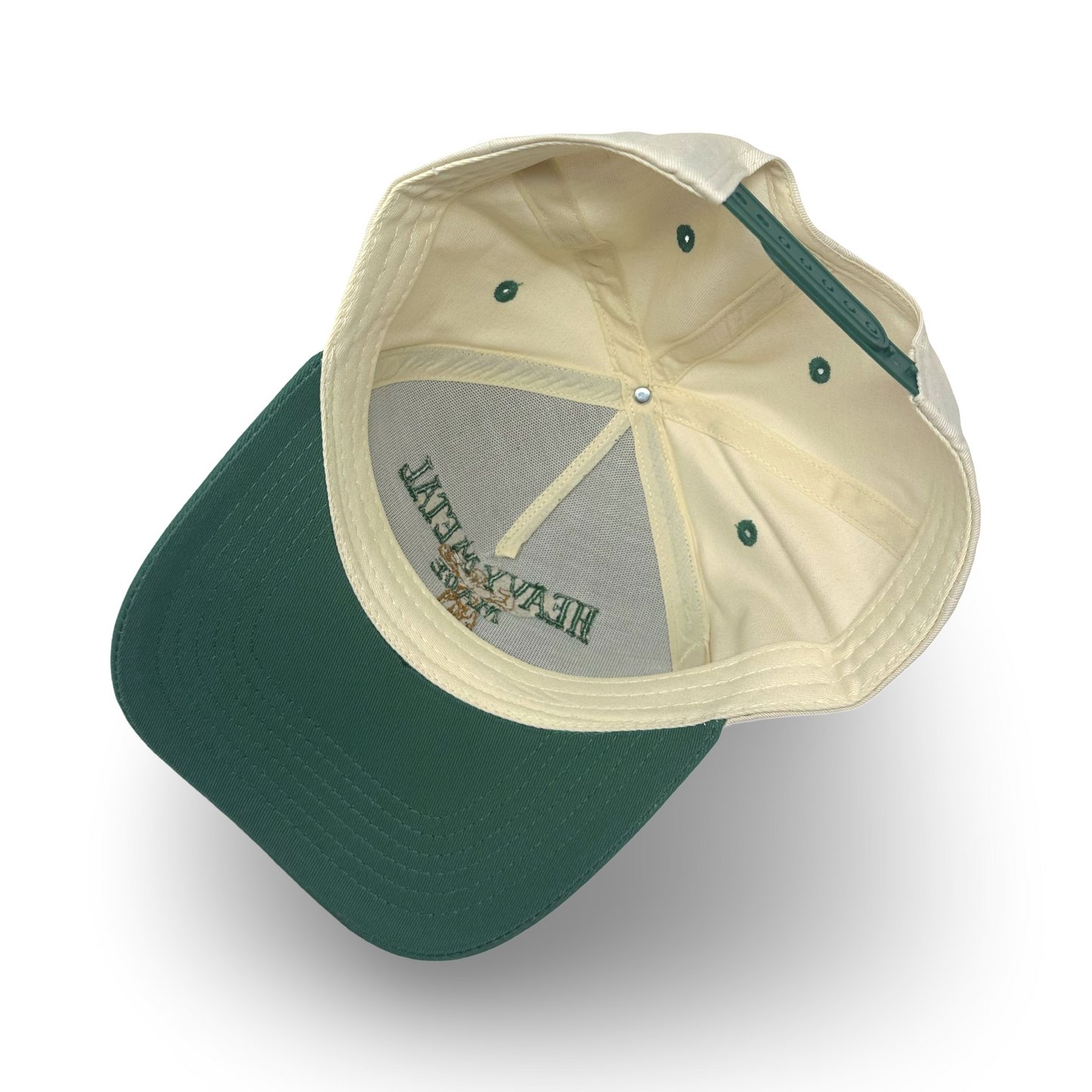 Cream & Green Retro Logo