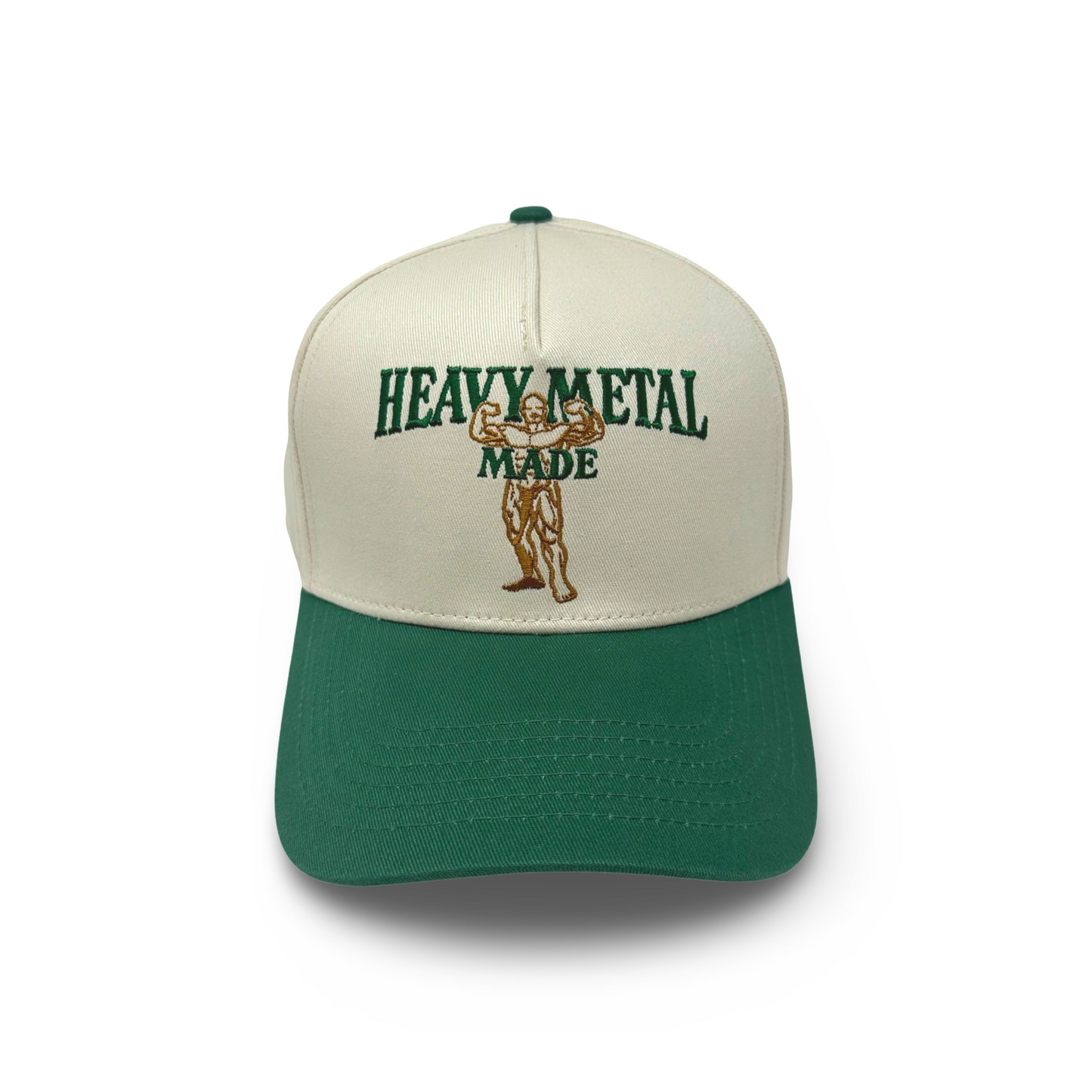 Cream & Green Retro Logo