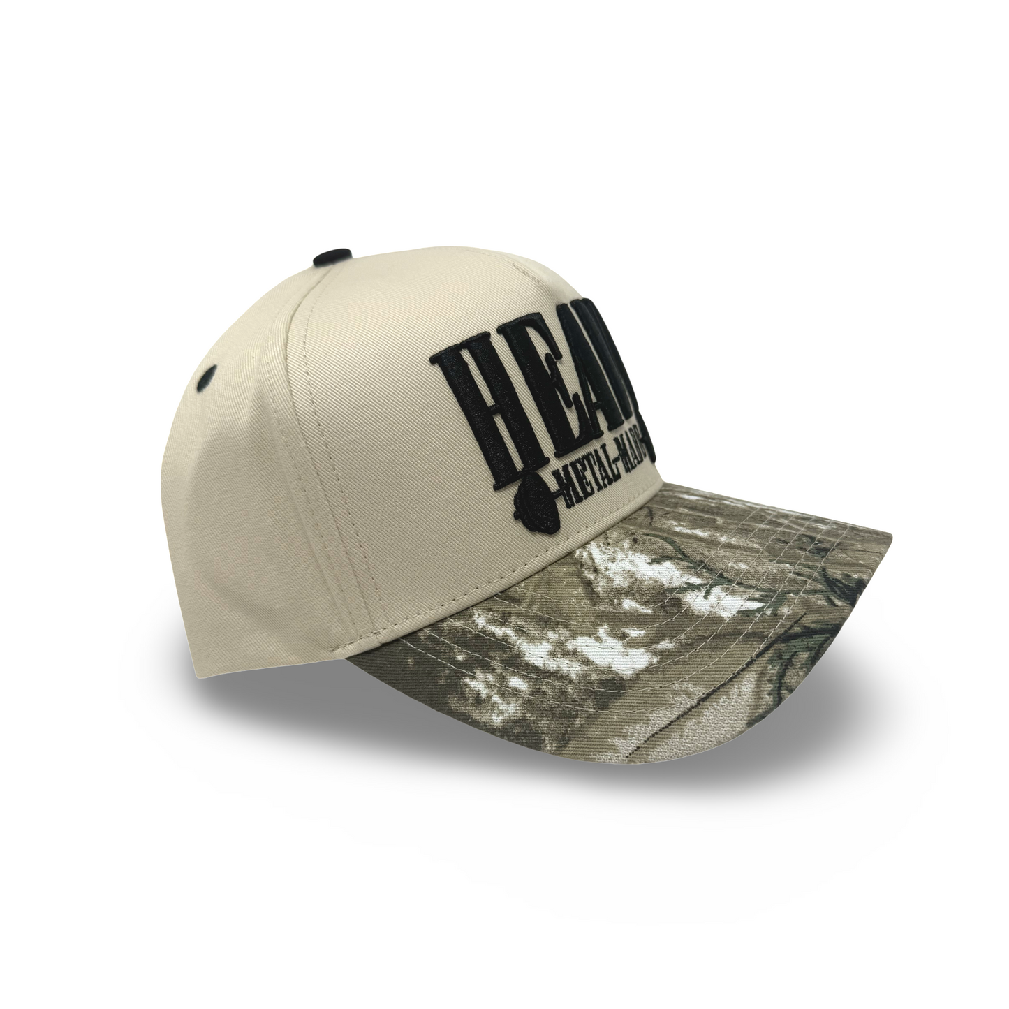 Cream & Camo Logo Hat