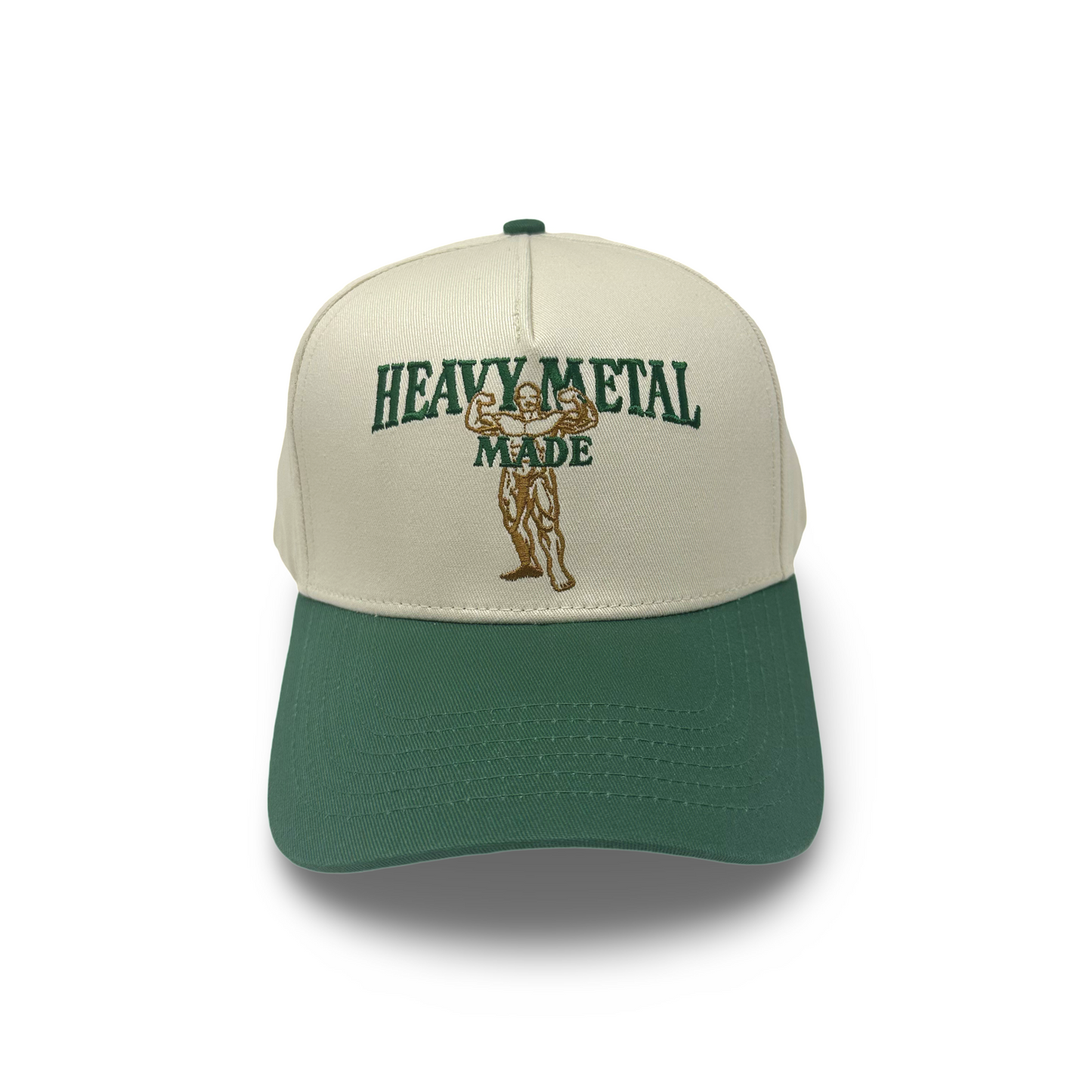 Cream & Green Retro Logo