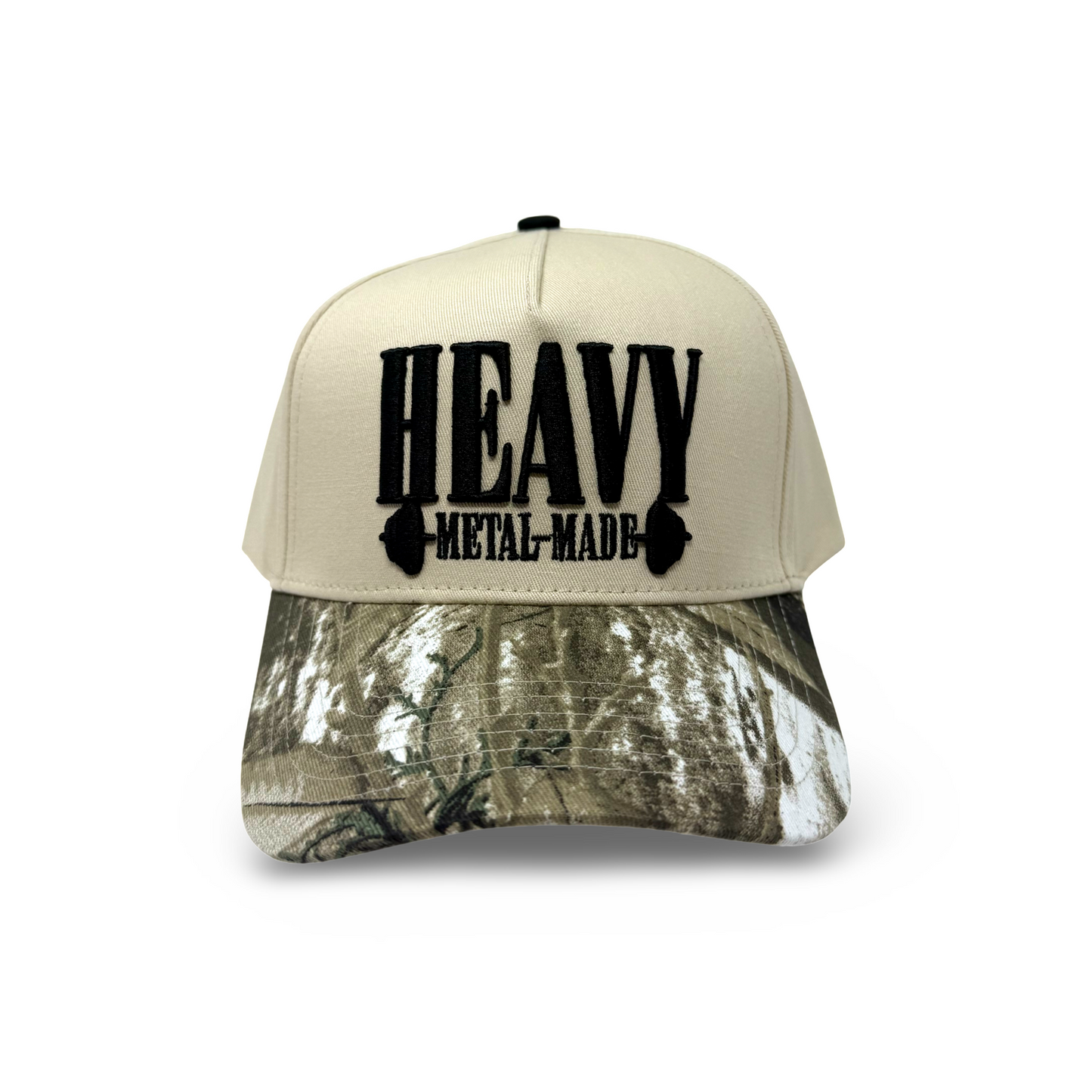 Cream & Camo Logo Hat