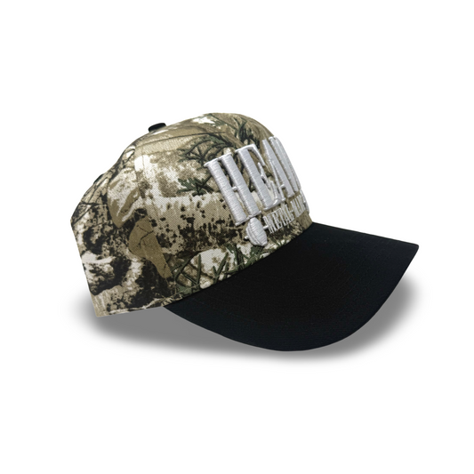 Camo & Black Logo Hat